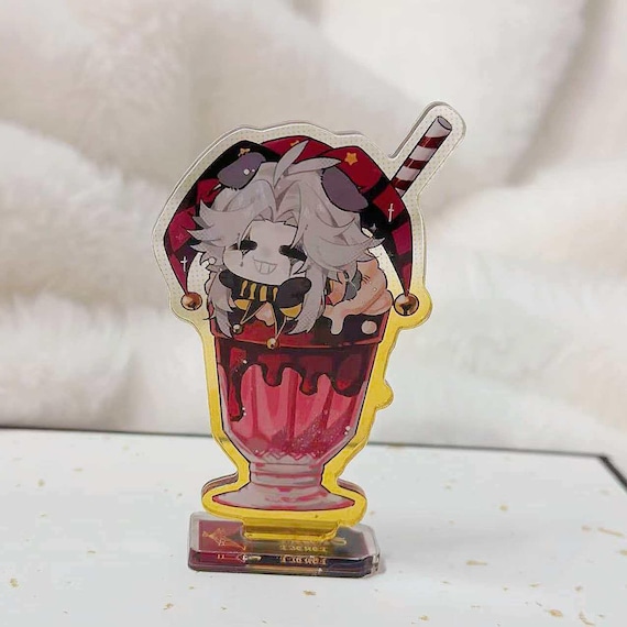 The Freak Circus Acrylic Charms Bubble and Milkshake and Crying