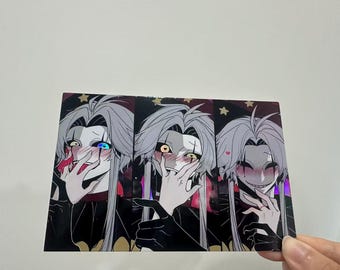 the Ring Pierrot Curved Postcard The Freak Circus Fanart