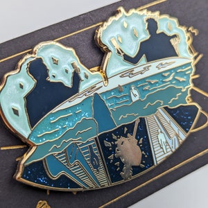 What Goes Through Two Men&#39;s Mind When They Are Kissing Enamel Pin Ineffable Husbands Pin