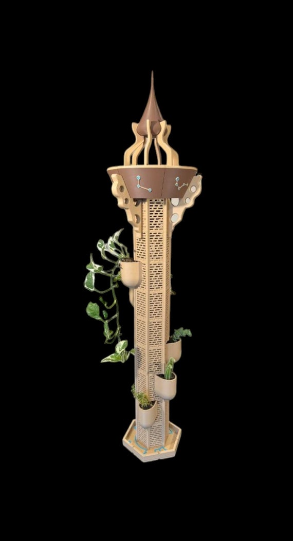 Zelda Sheikah Tower Fan Art Planter - Etsy