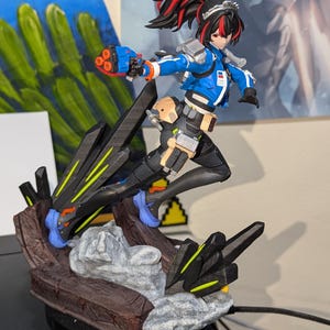 Zhu Yuan Fanart Figurine (ZenlessZoneZero)