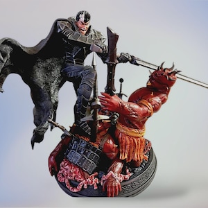 Guts Custom Fan Art Figurine (Berserk)
