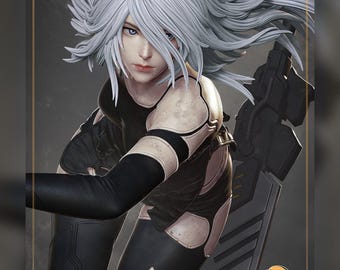 NieR: Automata A2 ポスター ニーア オートマタ ウォールスクロール ポスター｜ホビーの総合