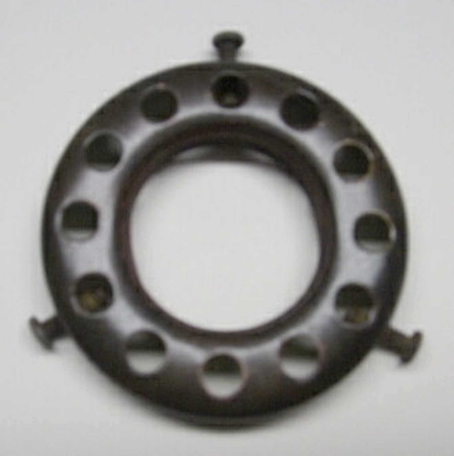 UNO Ring Lamp Shade Adapter PATINATED Not Painted for ALL 2 1/4 Fitter