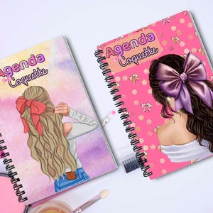 Agendas y libretas personalizadas coquette