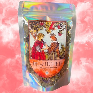 BEWITCHED PRE-GROUND Herbal Blend / Focus boosting Organic Herbal Blend / Blended Herbs / Vegan / 100% Organic / Pre-Ground Herbal mix