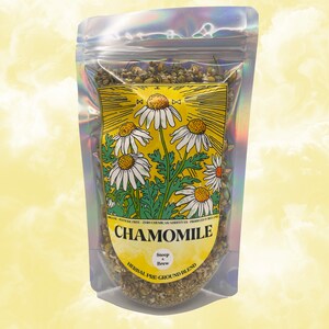 Bio 100% Kamille / Althaea officinalis / Natürlich / Kräuterforscher / Getrocknete Kräuter / Botanisch