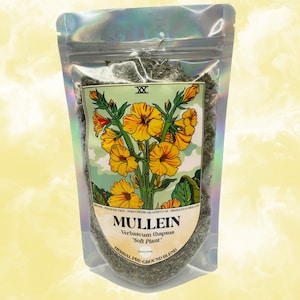 Bio 100% Königskerze / Althaea officinalis / Natürlich / Kräuterforscher / Getrocknete Kräuter / Botanisch