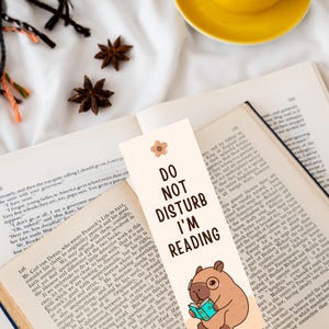 Capybara Bookmark