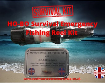 HO-BO Survival Emergency Fishing Reel Kit