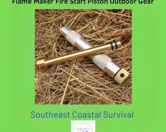 The Survival Tool: Brass Fire Piston