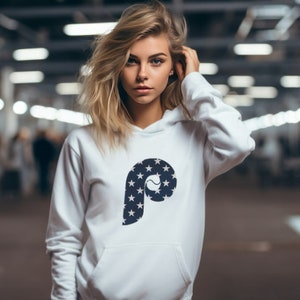 Philly Sports Baseball Unisex Heavy Blend™ Hooded Sweatshirt (Original Design)  - American Flag w/ FREE Shipping