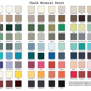 Dixie Belle Chalk Mineral Paint - Etsy