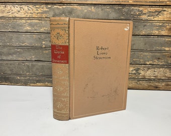Vintage Book - The Works Of Robert Louis Stevenson In One Volume - Blacks Readers Service