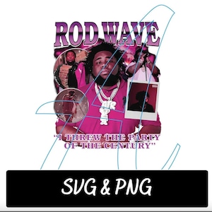 Rod Wave Nostalgia PNG File, Rapper Rod Wave Tour Design, Rod Wave Png Design, Rod Wave Nostalgia 2025 Rap Music Png