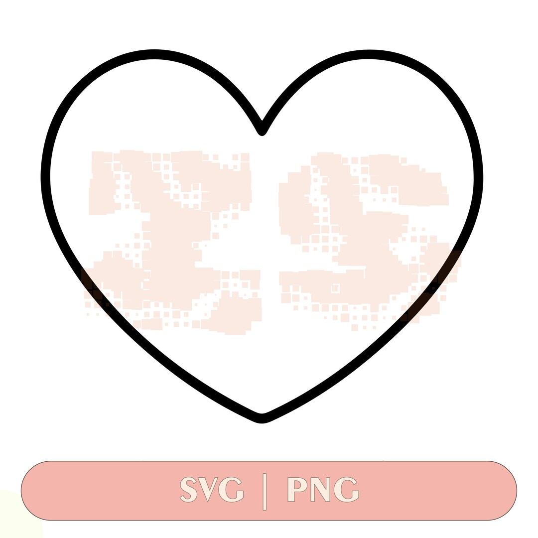 Heart Outline Svg, Heart Svg, Basic Heart Svg, Valentine's Day Heart ...