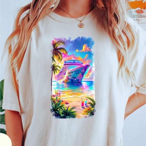 Cruise Squad 2025 Watercolor Design: Vacation Sublimation (Digital Download)