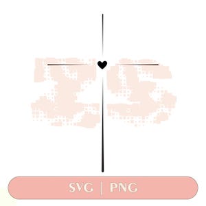 Heart Cross SVG Design: Christian T-Shirt, Sweater (Digital Download)