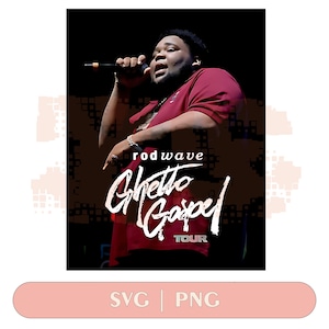 Rod Wave Nostalgia PNG File, Rapper Rod Wave Tour Design, Rod Wave Png Design, Rod Wave Nostalgia 2025 Rap Music Png