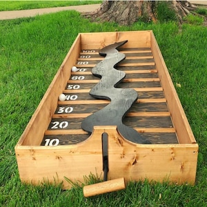 DIY Backyard Zigzag Game Survivor Puzzle Gift PDF , Perplexor Puzzle Fun Jigsaw Game for Survivor Fans, Outdoor Challenge