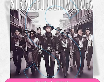 Straight Outta MAGA PNG File: Trump 2024 (Digital Download)
