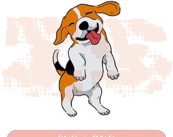 Cartoon Dog Png cut file puppy doggy Png. Includes cartoon dog Png cut files for Cricut png also included.