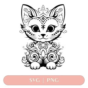 Beautiful Cat PNG SVG Bundle,Complete Cat Breeds,Cat Clipart PNG for cat lover,Cat Silhouette Bundle for Cricut, Instant Download