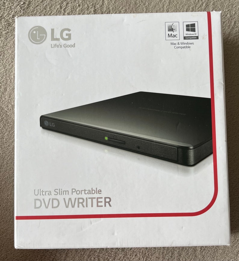 Ultra Slim Portable DVD Writer by LG - Etsy