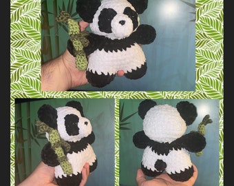 PANDA CROCHET with BAMBOO !