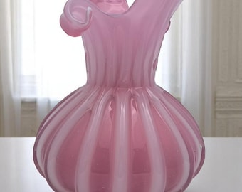 1960 年代の色とりどりのトーション ムラーノ ガラスの花瓶 - Etsy 日本