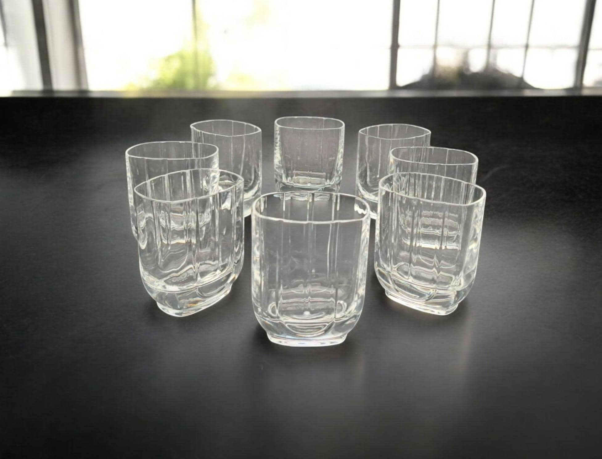 Arnolfo di Cambio glass グラス ２個セット 新品 Arnolfo di Cambio - Set of 2 Smoke Double Old Fashion Glasses