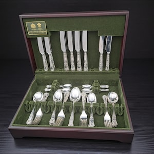 Juego de cubiertos vintage Arthur Price of England para 8 personas