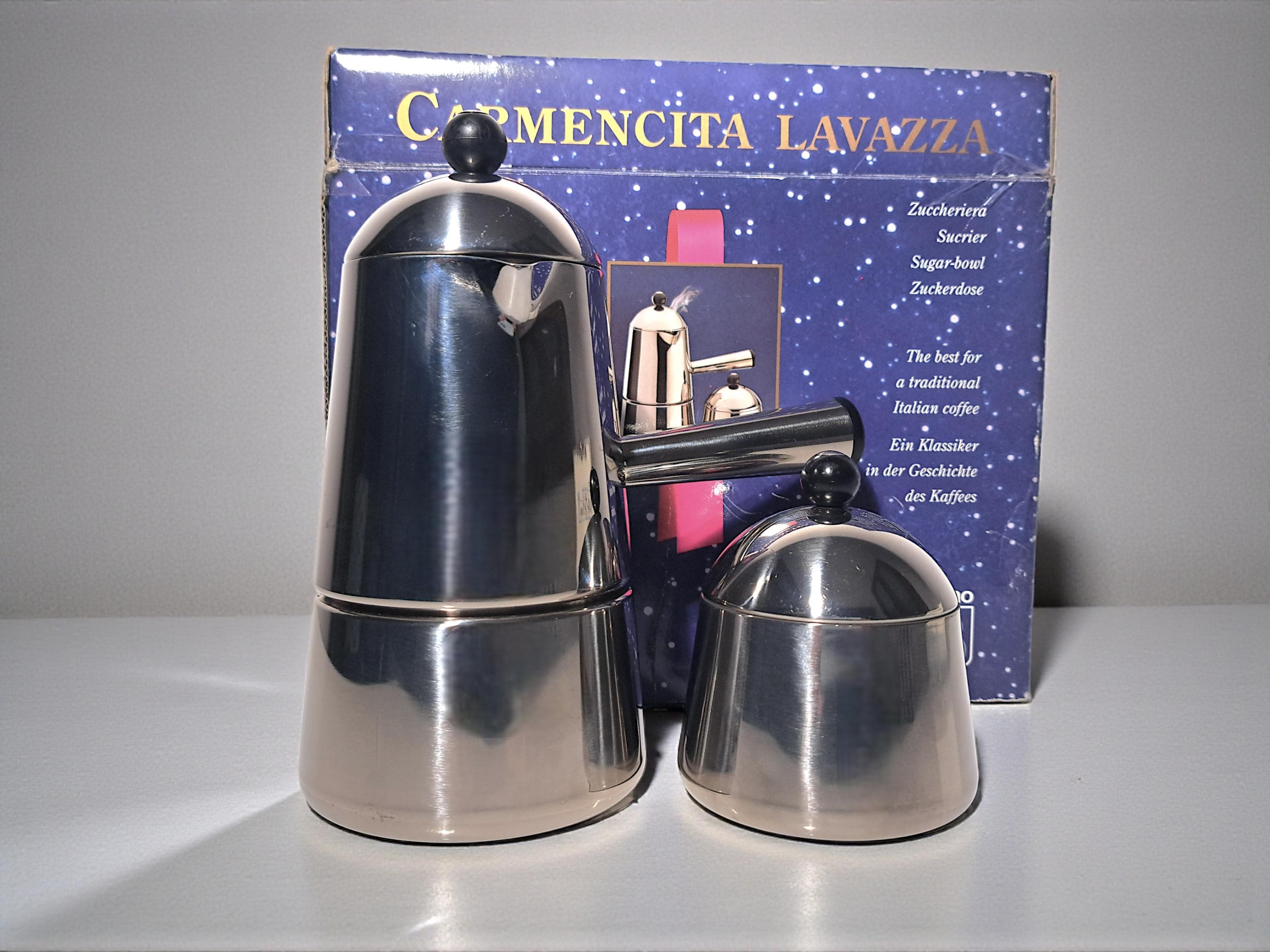 Lavazza Carmencita Pop Cafetière 1 tasse bleue