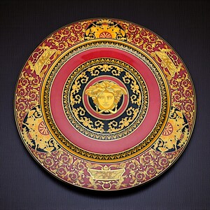 Wall plate, Rosenthal for Versace, Ikarus Medusa model, 1990s. image 5