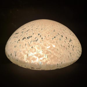 Vintage Murano-Glas-Deckenleuchte. Abstrakte Murano-Deckenleuchte.