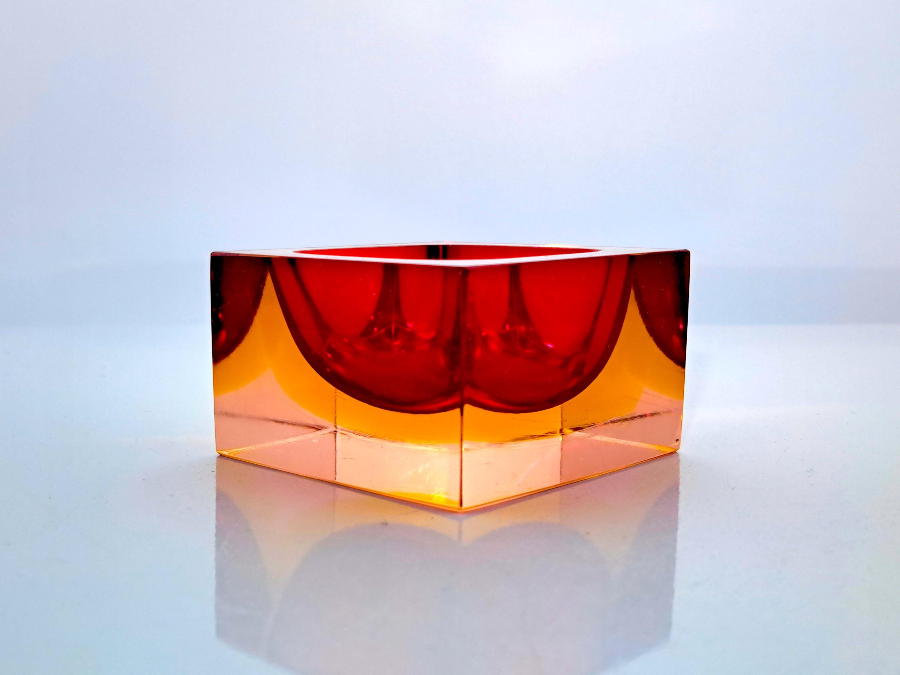 Murano glass ashtray - Etsy 日本