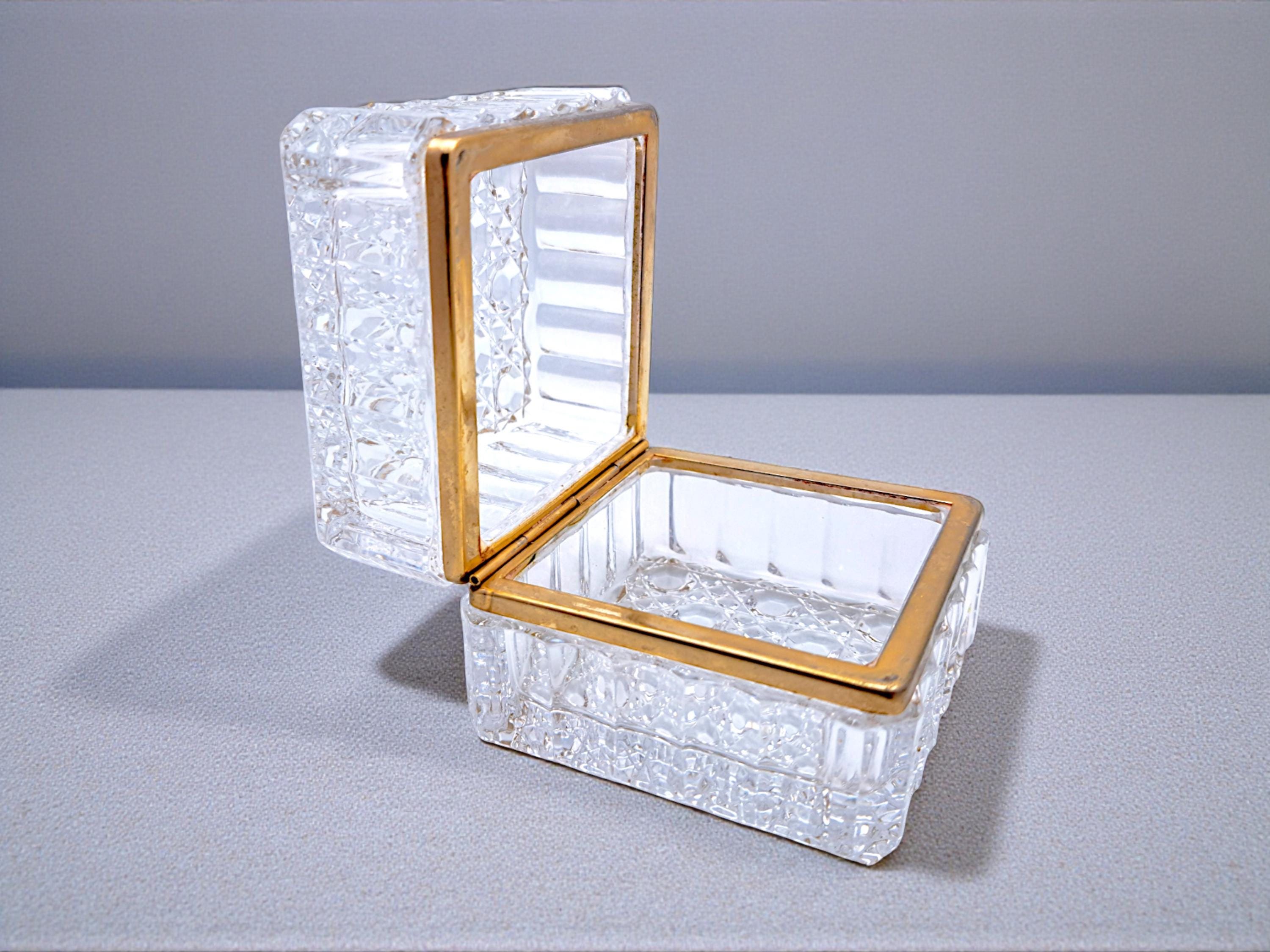 Baccarat Jewelry Box - Etsy