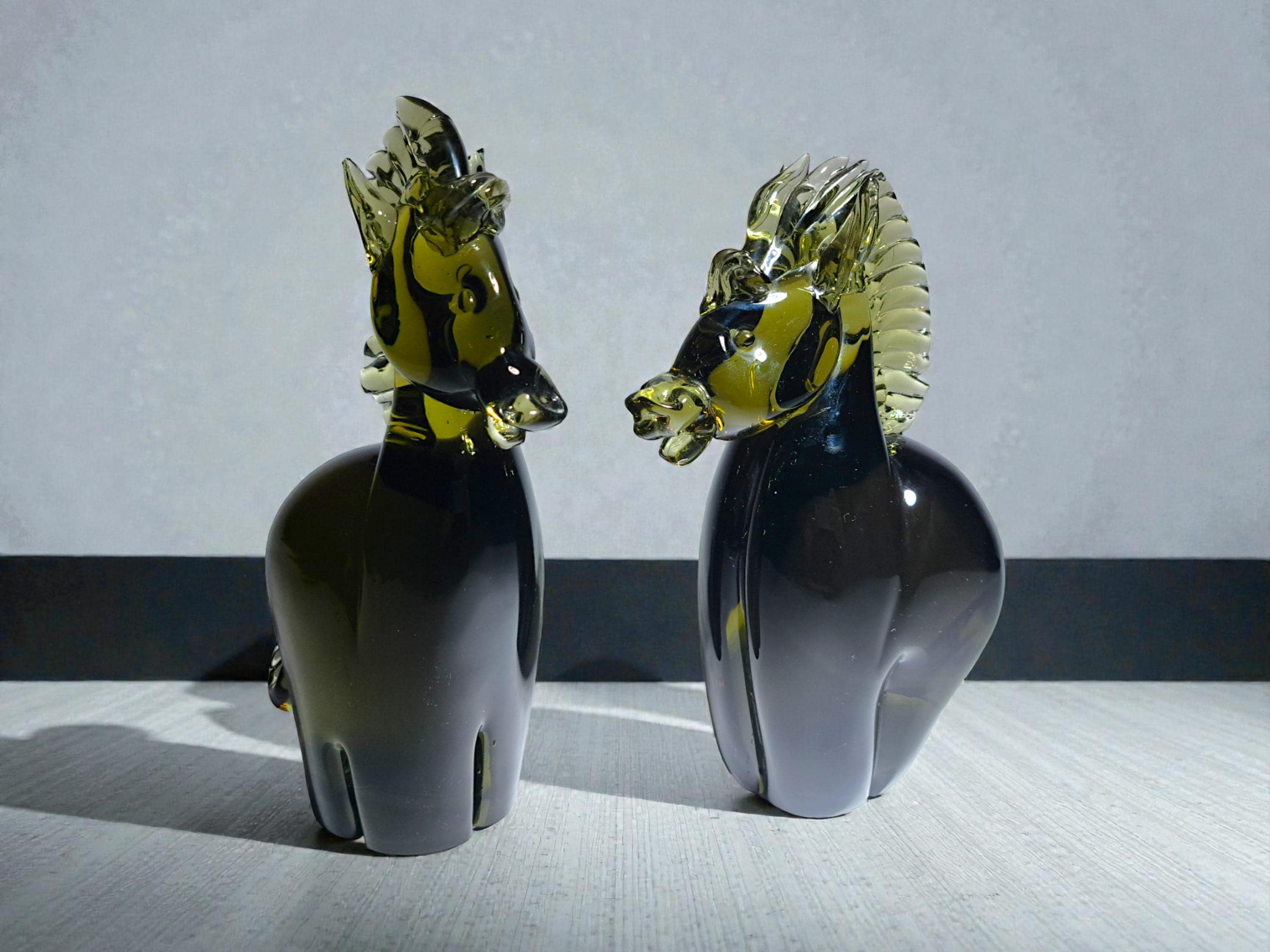 Murano venetian glass horse - Etsy 日本