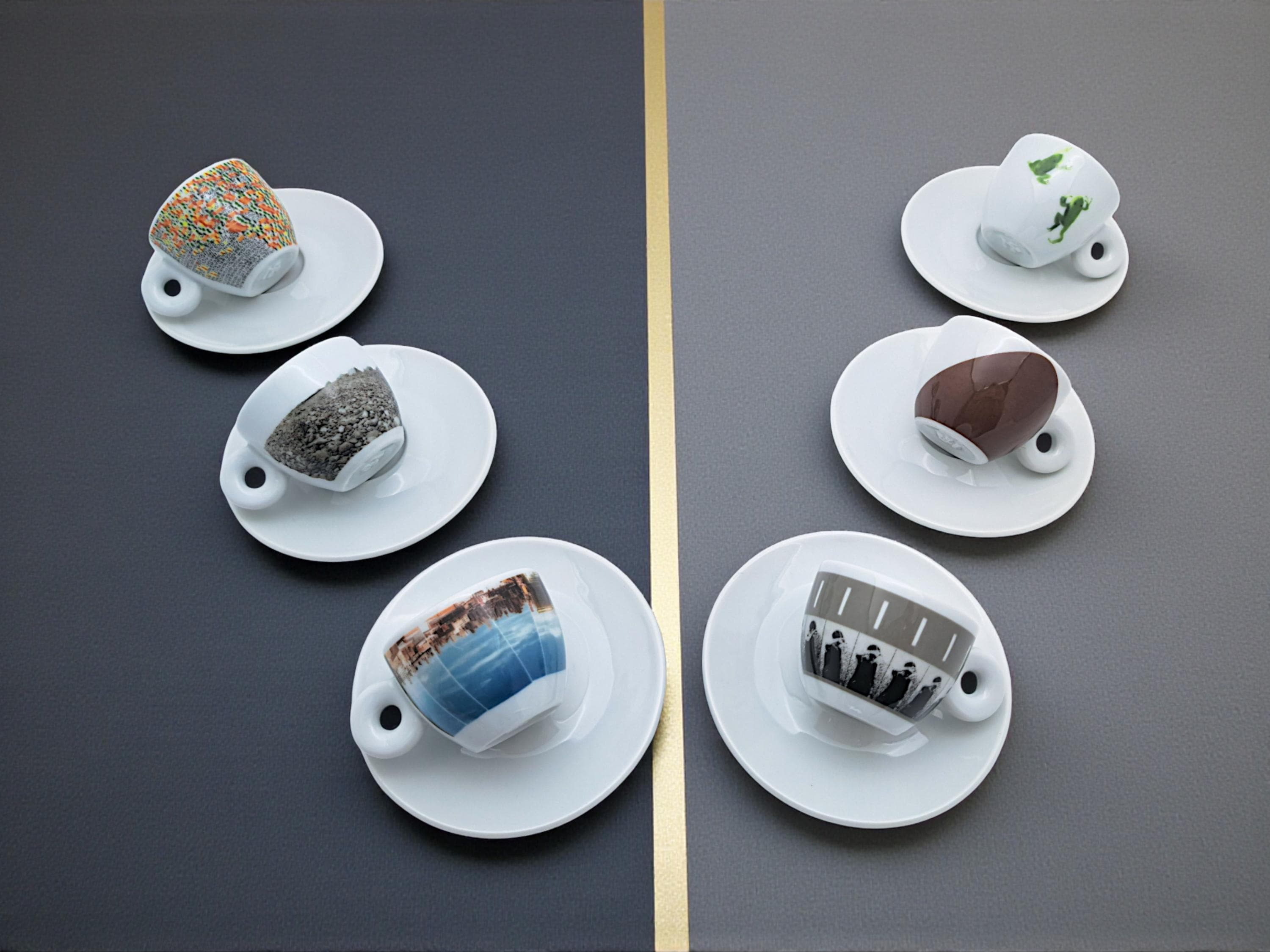 コーヒーカップ6個セット、イリー・アート・コレクション、2001年 MoMA
