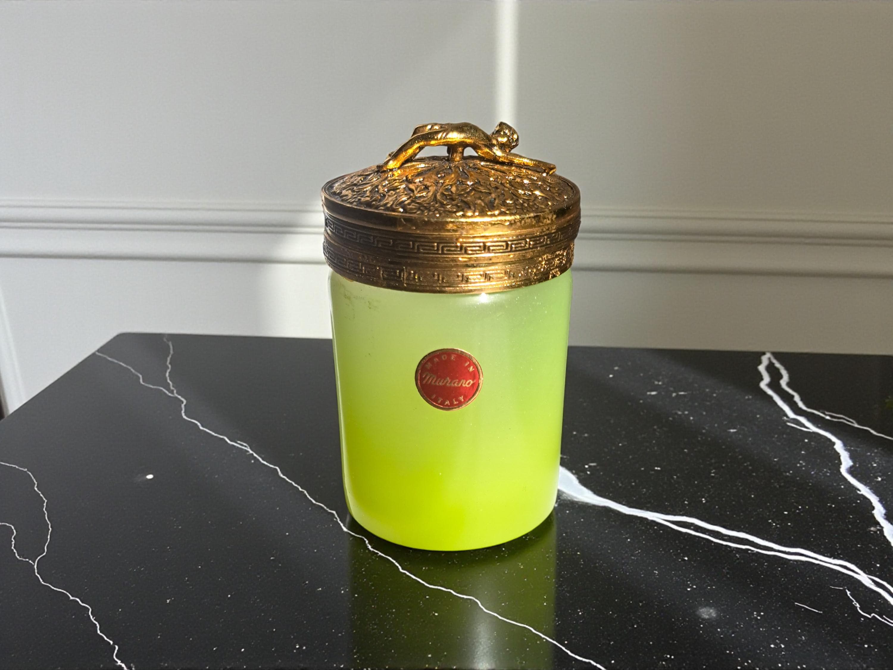 Murano Opaline Box - Etsy