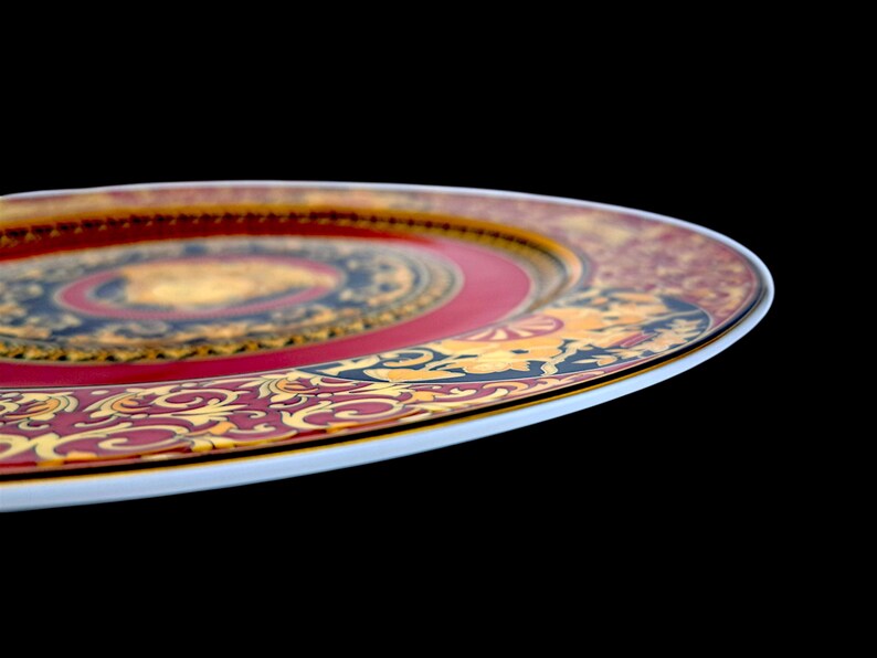 Wall plate, Rosenthal for Versace, Ikarus Medusa model, 1990s. image 4