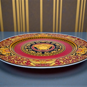 Wall plate, Rosenthal for Versace, Ikarus Medusa model, 1990s. image 2