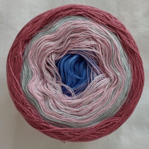 select your wind-up options gradient tied stranded cotton FOLLOW ME GT True Blue center