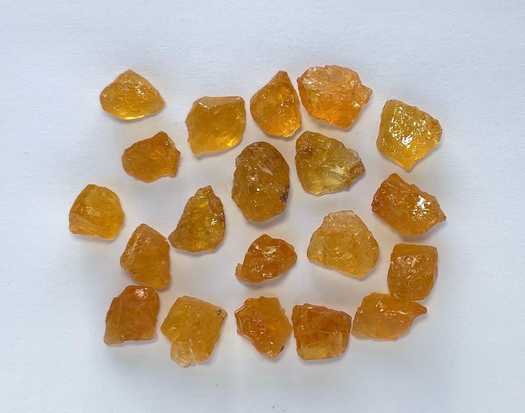 Golden Beryl, Heliodor, Rough, Raw. - Etsy