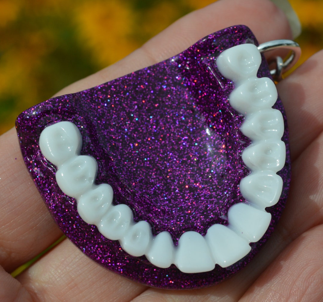 Dental Hygienist Gift Teeth Key Chain, Dentist Gift Purse Charm, Dental