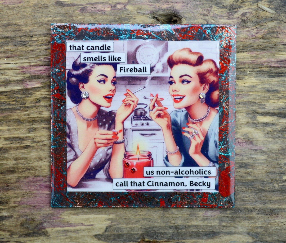 Funny That Candle Smells Like Fireball... Vintage Retro Etsy