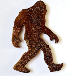 Bigfoot Magnet Sparkling  Large Magnet Friends Gift