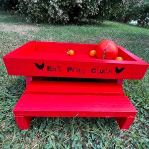 Personalized Chicknic Table-Chicken Picnic Table