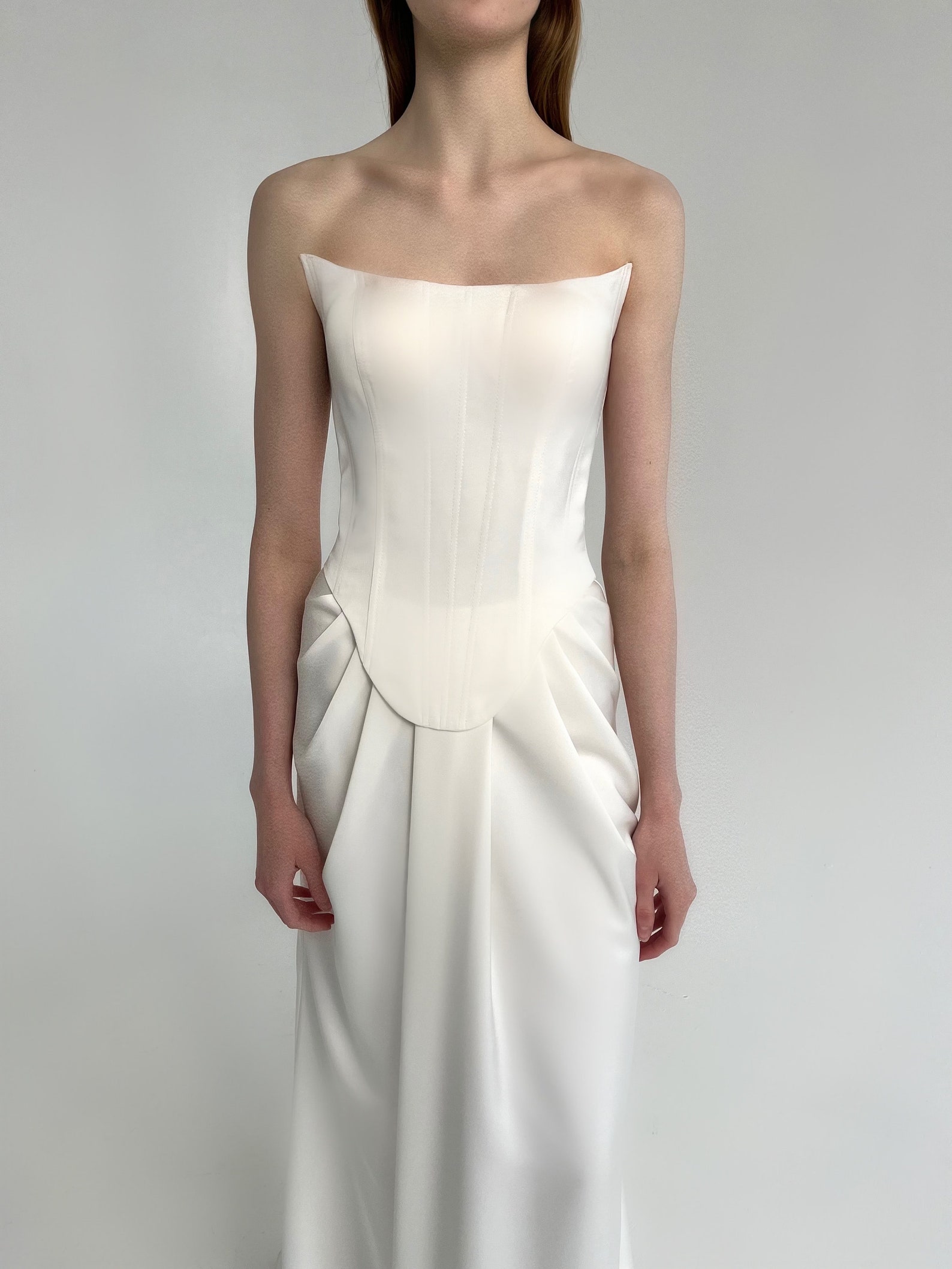 Corset Wedding Dress off the Shoulder Wedding Dress Rehearsal Dinner ...