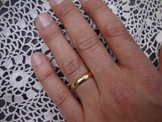 22k Plain Gold Ring JGS-2108-04571 – Jewelegance
